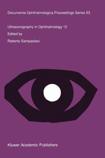 Book cover of: Ultrasonography in Ophthalmology 12. By: R. Sampaolesi