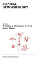 Book cover of: Clinical Hemorheology. By: S. Chien