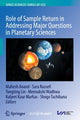 Book cover of: Role of Sample Return in Addressing Major Questions in Planetary Sciences. By: Mahesh Anand