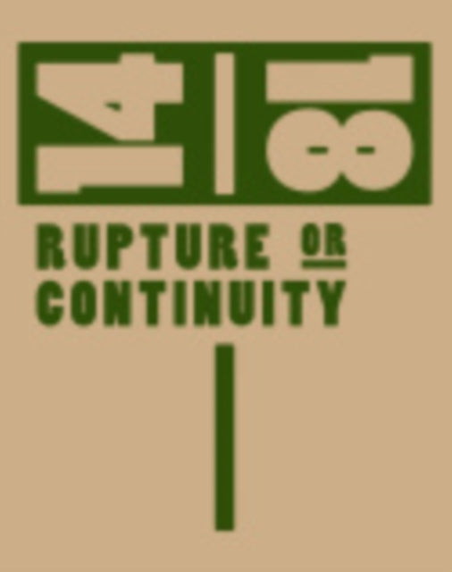 Book cover of: 14/18 - Rupture or Continuity. By: Inga Rossi-Schrimpf