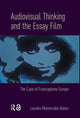Book cover of: Audiovisual Thinking and the Essay Film