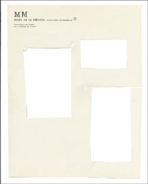 Musee de la Memoire ‘PROPRIETE UNIVERSELLE’ ®
