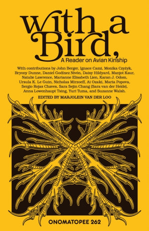 With a bird