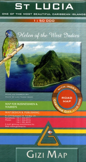 Book cover of: St-Lucia road map