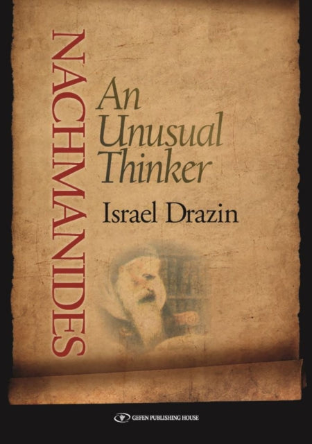 Book cover of: Nachmanides. By: Israel Drazin