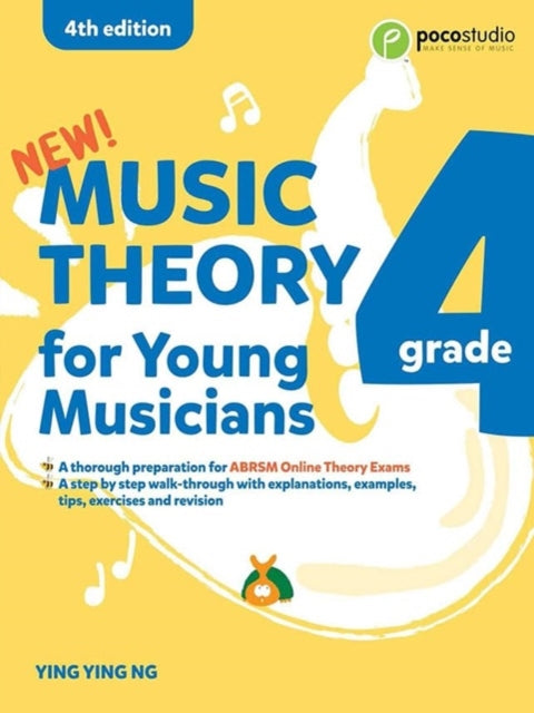 Book cover of: Music Theory for Young Musicians Grade 4 (4th Ed.)