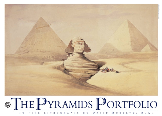Book cover of: Pyramids Portfolio. By: David Roberts, R.A.