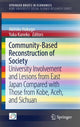 Book cover of: Community-Based Reconstruction of Society. By: Akihiko Hokugo