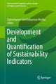 Book cover of: Development and Quantification of Sustainability Indicators. By: Subramanian Senthilkannan Muthu