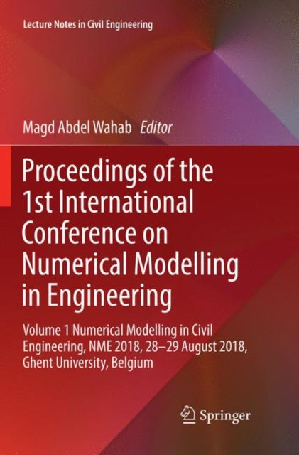 Book cover of: Proceedings of the 1st International Conference on Numerical Modelling in Engineering