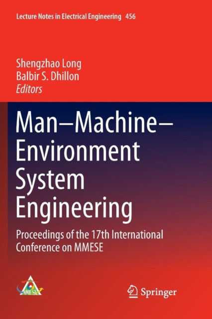 Book cover of: Man–Machine–Environment System Engineering. By: Shengzhao Long