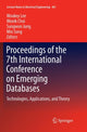 Book cover of: Proceedings of the 7th International Conference on Emerging Databases. By: Wookey Lee