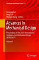 Book cover of: Advances in Mechanical Design. By: Jianrong Tan