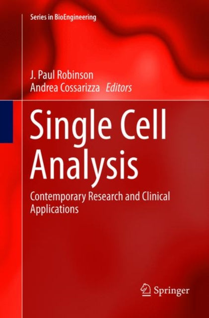 Book cover of: Single Cell Analysis. By: J. Paul Robinson