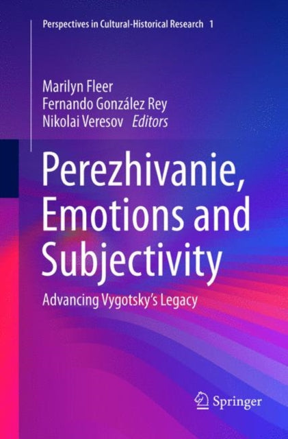 Book cover of: Perezhivanie, Emotions and Subjectivity. By: Marilyn Fleer