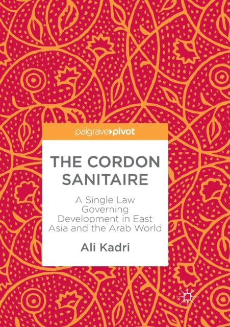 Book cover of: Cordon Sanitaire. By: Ali Kadri