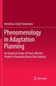 Book cover of: Phenomenology in Adaptation Planning. By: Hendricus Andy Simarmata