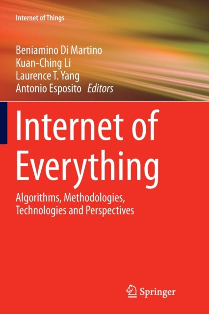 Book cover of: Internet of Everything. By: Beniamino Di Martino
