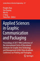 Book cover of: Applied Sciences in Graphic Communication and Packaging. By: Pengfei Zhao