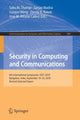 Book cover of: Security in Computing and Communications. By: Sabu M. Thampi