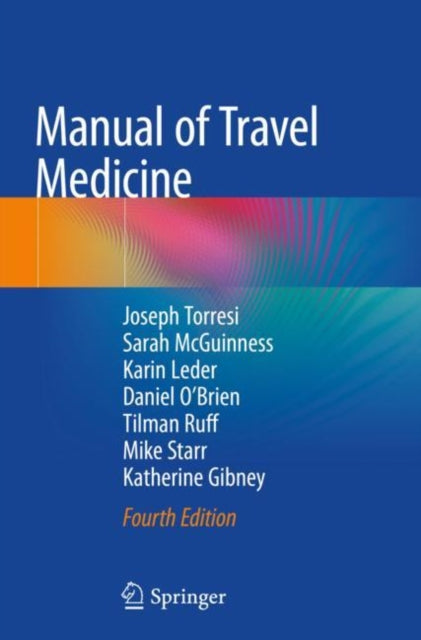 Book cover of: Manual of Travel Medicine. By: Joseph Torresi