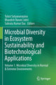 Book cover of: Microbial Diversity in Ecosystem Sustainability and Biotechnological Applications. By: Tulasi Satyanarayana