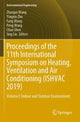 Book cover of: Proceedings of the 11th International Symposium on Heating, Ventilation and Air Conditioning (ISHVAC 2019). By: Zhaojun Wang