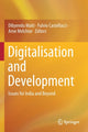 Book cover of: Digitalisation and Development. By: Dibyendu Maiti