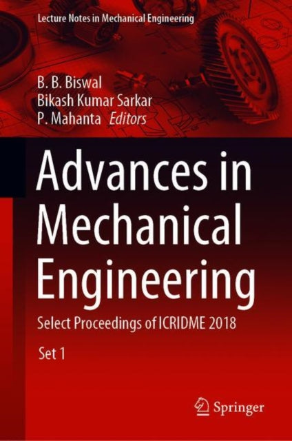 Book cover of: Advances in Mechanical Engineering. By: B. B. Biswal