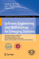 Book cover of: Software Engineering and Methodology for Emerging Domains. By: Zheng Li