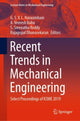 Book cover of: Recent Trends in Mechanical Engineering. By: G. S. V. L. Narasimham