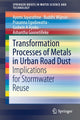 Book cover of: Transformation Processes of Metals in Urban Road Dust. By: Ayomi Jayarathne