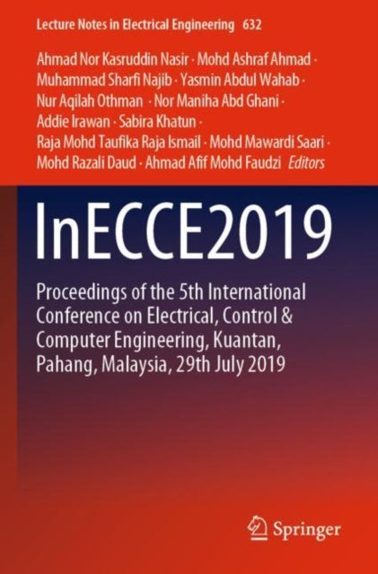 Book cover of: InECCE2019. By: Ahmad Nor Kasruddin Nasir