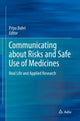 Book cover of: Communicating about Risks and Safe Use of Medicines. By: Priya Bahri