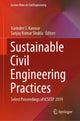 Book cover of: Sustainable Civil Engineering Practices. By: Varinder S. Kanwar