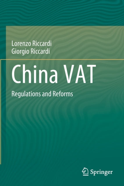 Book cover of: China VAT. By: Lorenzo Riccardi