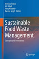 Book cover of: Sustainable Food Waste Management. By: Monika Thakur