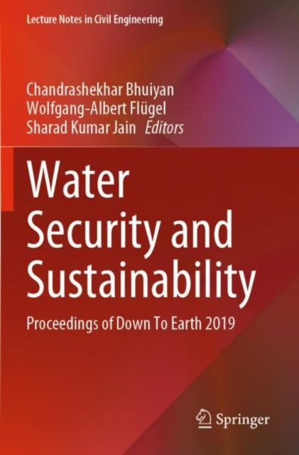 Book cover of: Water Security and Sustainability. By: Chandrashekhar Bhuiyan