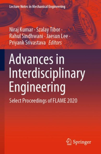 Book cover of: Advances in Interdisciplinary Engineering. By: Niraj Kumar