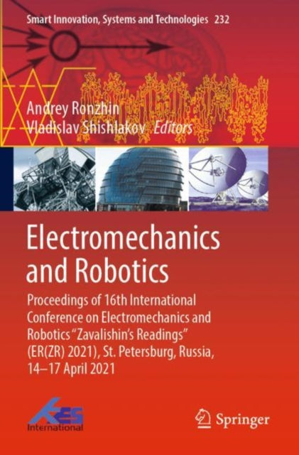 Book cover of: Electromechanics and Robotics. By: Andrey Ronzhin