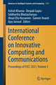 Book cover of: International Conference on Innovative Computing and Communications. By: Ashish Khanna