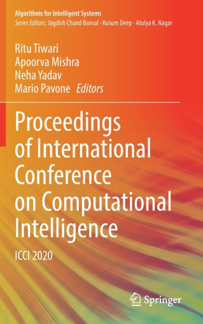 Book cover of: Proceedings of International Conference on Computational Intelligence. By: Ritu Tiwari