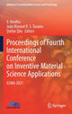 Book cover of: Proceedings of Fourth International Conference on Inventive Material Science Applications. By: V. Bindhu
