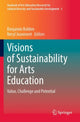 Book cover of: Visions of Sustainability for Arts Education. By: Benjamin Bolden
