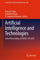 Book cover of: Artificial Intelligence and Technologies. By: Rajeev R. Raje