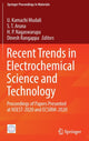 Book cover of: Recent Trends in Electrochemical Science and Technology. By: Uthandi Kamachi Mudali