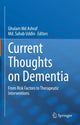 Book cover of: Current Thoughts on Dementia. By: Ghulam Ashraf
