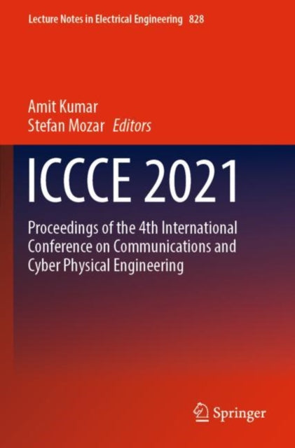 Book cover of: ICCCE 2021. By: Amit Kumar