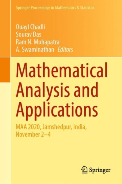 Book cover of: Mathematical Analysis and Applications. By: Ouayl Chadli