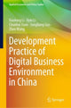 Book cover of: Development Practice of Digital Business Environment in China. By: Li Xiaolong